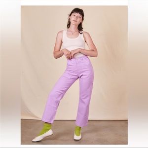 Lilac Work Pants BIG BUD PRESS sample sale